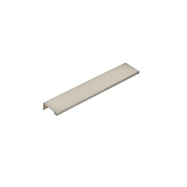 Emtek Cabinet Edge Pull Available in 7 Sizes and 6 Finishes - 87130US15 - (Center to Center 8") - Satin Nickel (US15)