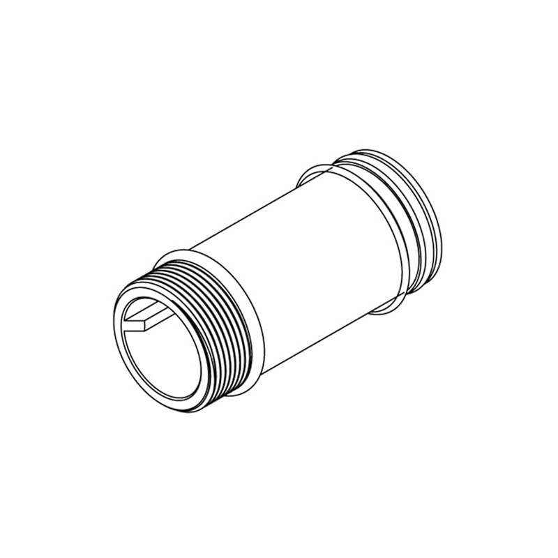 Moen 104508 Commercial 3" Sloan Style Supply Extension Nipple, Chrome