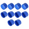 sourcing map 10pcs Rubber End Caps 75mm(3 Inch) ID Vinyl