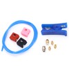 3D Printer PTFE Tube MK9 Pneumatic Connectors Nozzle Kit for