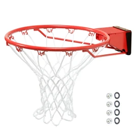 Silverback Standard Breakaway Rim with Nylon Net Compatible with Silverback and Goaliath Portable Basketball Hoops