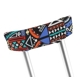 TOMMHANES AMISGUOER - Almohadillas para muletas para axilas, almohadilla para muletas, funda de mano, lavable, talla única (2 axilas, 2 cojines de mano), multicolor (CP28B)