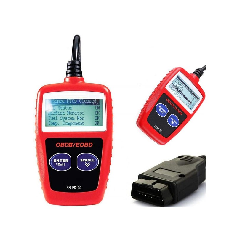 OBD2 Fault Diagnostic Device, Code Reader, DTC Definition/Code Eraser, Scanning