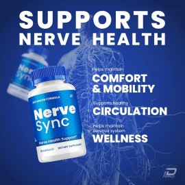 Nerve Sync (2 Pack) Nerve Sync Capsules – NerveSync All Natural Glycogen Support