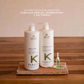 Arual Keratin 1L Conditioner 1 Pack (1 x 1050 g)