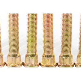 Project Innovation 63mm Total Length Long Extended Wheel Lug Studs Wheel Lug Bolts Compatible with Scion im iM m12x1.5x63 Year 2016-2018 1 Set (Pack of 10)