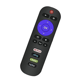 Universal Compatible with TCL Roku TV Remote, Compatible with All TCL Roku Smart LED TV