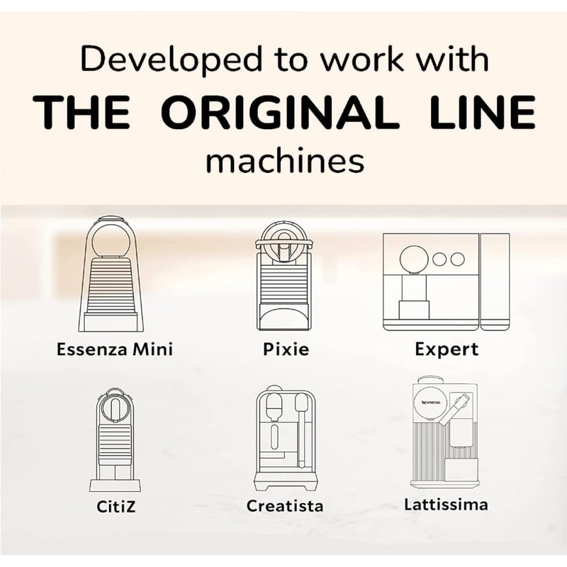 Lungo Taster Pack: 100 Nespresso Compatible Pods. Test-Winning Fairtrade Capsules