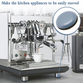 Kitchen Appliance Sliders, ELEMGULY 16 Pack DIY Adhesive Magic Telfon Self Stick Sliders Sliding Tray for Most Coffee Makers, Blenders, Air Fryers, Pressure Cooker,Stand Mixers