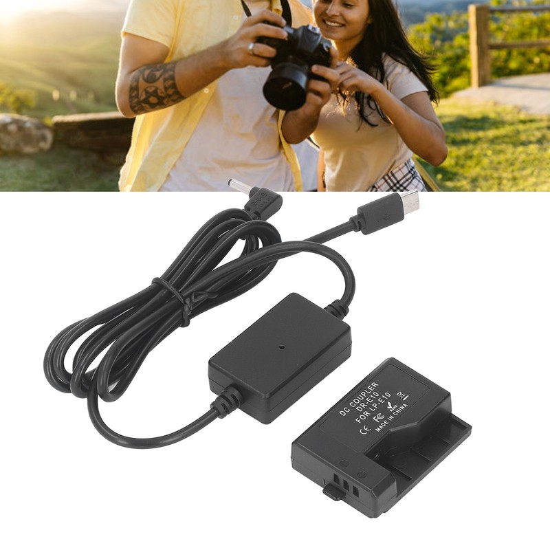 LP E10 Dummy Battery DR E10 DC Coupler Dummy Battery