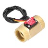 Water Sensor Meter Flowmeter 1.3in Brass Male Thread Swimming Pool