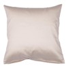 Janine Maco Satin Bolster Cushion Cover Plain Colours Diameter 15