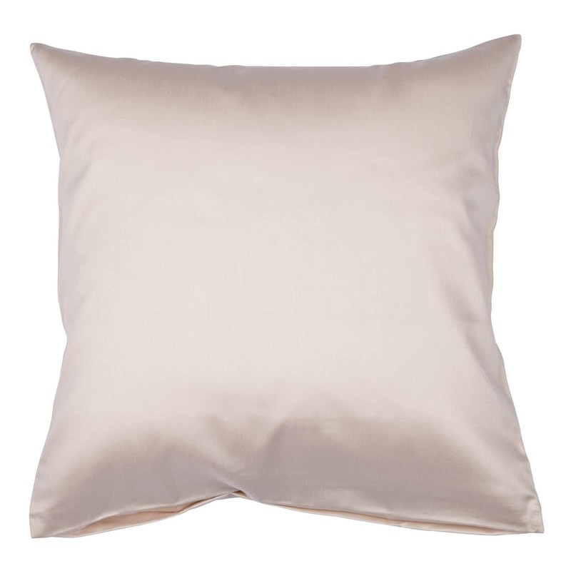 Janine Maco Satin Bolster Cushion Cover Plain Colours Diameter 15