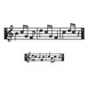 balvi Key Hanger Music Colour Black in the Shape of
