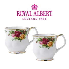 Royal Albert Imperial Rose Montrose Mug 2P Set / 로얄알버트 황실장미 몬트로즈 머그 2P세트