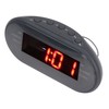 Digital Alarm Clock Bedroom Large Display AM FM Radio LED