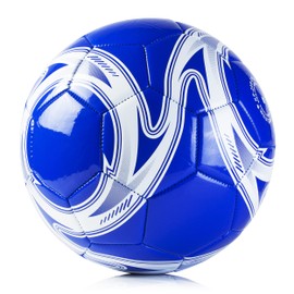 Western Star Balón de fútbol tamaño 3 y tamaño 4 y tamaño 5 - Peso Oficial de Partido - 5 Colores - Jugadores de fútbol jóvenes y Adultos - Hélice - Diseño Atractivo y Duradero