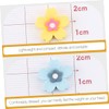 Beavorty 30pcs Mini Flowers for Hair Clips Craft Embellishments for