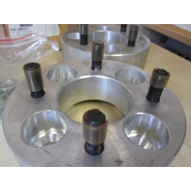 QUADRAX - 1 1/2" WHEEL SPACER BOLT KIT (2)  SUZUKI QUADRUNNER 500 / 4/90mm BOLT