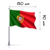 Portuguese Flag 3x5ft (90x150cm) - Portugal Polyester with Pole Loop