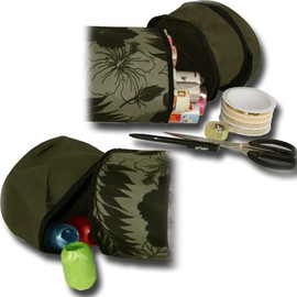 JEMIDI Geschenkpapier Organizer Aufbewahrungstasche - Aufbewahrung für Geschenkpapier Karten Geschenkband - Tasche für Geschenkrollen Weihnachtspapier - Blumen