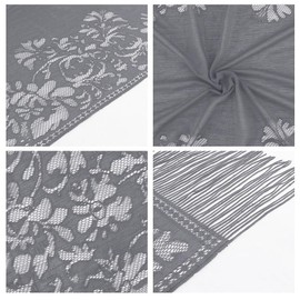 Yetuab Shawls and Wraps,Grey Shawl,Pashmina Scarf,Shawl Wraps for Women Wedding,Shawls and Wraps for Evening Dresses,Lace Shawl,1920s Shawl,Crochet Shawl,Fringe Shawl,Travel Shawl