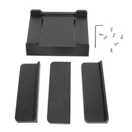 Vertical Laptop Stand Holder Adjustable Width Dual Slots Laptop Holder with Space Saving for Dell for Lenovo Up to 17.3inch