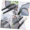 Healeved Lash Comb 12pcs Makeup Brush Set Travel Makeup Tool