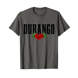 Durango Vintage Rose Mexican Pride Mexico T-Shirt