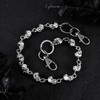 Gosknor Skull Wallet Chain, 23.6in Metal Gothic Punk Pants Chain