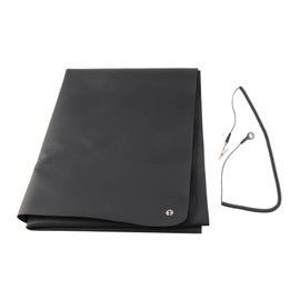Grounding Mat Black Earthing Grounding Sheet with 5m Cable for Better Sleep Reducing Stress