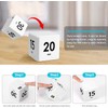 JOYIT 2 Pcs Cube Timer Set - 2.6 Inch Gravity