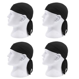 Cooling Helmet Liner Do Dew Rag Skull Cap Beanie for Men Bandana Head Wrap Hat