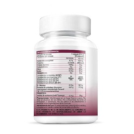 BIO B ǀ Probióticos Women con 50 Billones UFC + Extracto de Arándano Pacrán®ǀ Cepas Especializadas + Prebióticos ǀ 30 Cápsulas Veganas