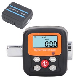 Digital Display Torsion Meter High Accuracy 1/2 Connector 6 to 200N.m Torsion Adapter with Light Sound Alarm