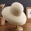 JDYaoYing Women Floppy Sun Hat Wide Brim Straw Beach Cap