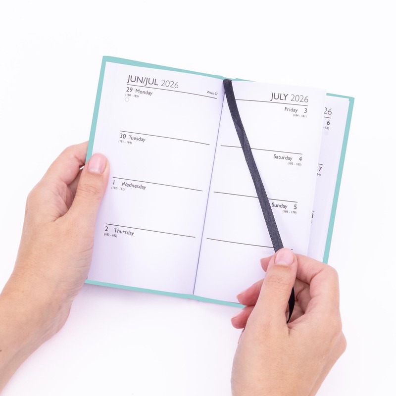 evelay 2026 Diary Slim Size Week to View Diaries Full