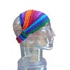 Inspirit Arts XL Size Extra Loose Headband Handwoven No-Slip Rainbow