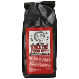 Wake the F'Up Uncensored Coffee, Original Extra Strong, 1 Pound