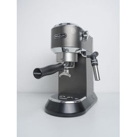 Normcore 51mm Double Spout Portafilter 3 Ear Fits Delonghi Dedica EC680 and EC685, and SMEG & EUPA Coffee Machines Anodized Aluminum Handle with 18g Filter Basket