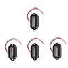 SUPVOX 4pcs 12v Led License Plate Light Tail Light for