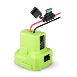Unbranded New Battery Adapter Accessories For Ryobi 18V 14 Gauge With Fuse & Terminal