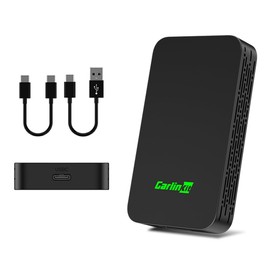 CarlinKit 5.0 Wireless CarPlay/Android Auto 2Air-Adapter, original Auto verdrahtet, um drahtlose Funktion, das Auto angeschlossen ist, unempfindliche Verbindung