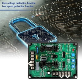 Automatic Voltage Regulator，GAVR-20A Universal AVR Generator Automatic Voltage Regulator Module，Suitable for Single Phase and Three Phases