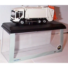 oxford Dennis Eagle Refuse Truck Plain White Lorry 1:76 scale diecast model
