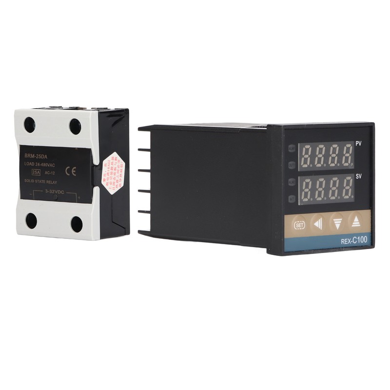 PID Thermostat Temperature Controller Set 0‑400℃ Thermostat Temperature Controller with