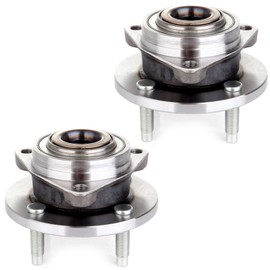 SCITOO Front Wheel Hub Bearing Assembly Fit 03-07 for Saturn Ion, 05-09 for Chevy Cobalt, 07-09 for Pontiac G5, 4 Lugs Non ABS 513205 X 2 Wheel Bearings Kit