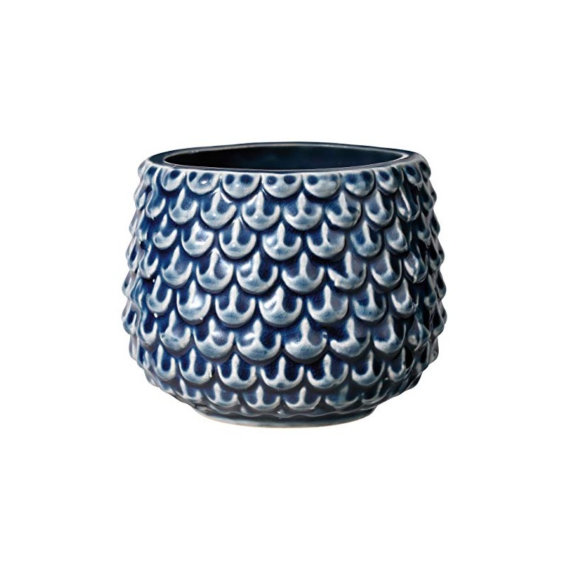 Bloomingville Ceramic Flower Pot Pinecone - colorful Planter, Pot for