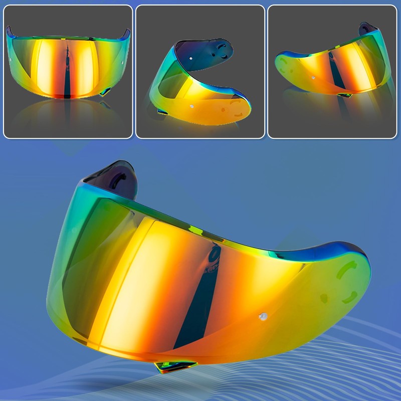 WODHMIEY Helmet Visor for SHOEI Motorcycle Wind Scratch Fog Reflective