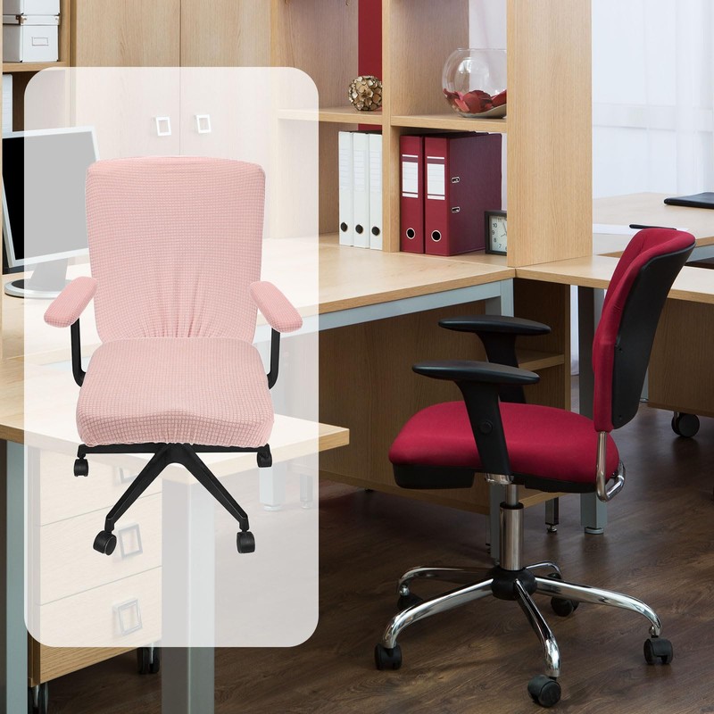 uxcell Office Chair Covers, Stretchable Rotating Chair Slipcover Desk Computer